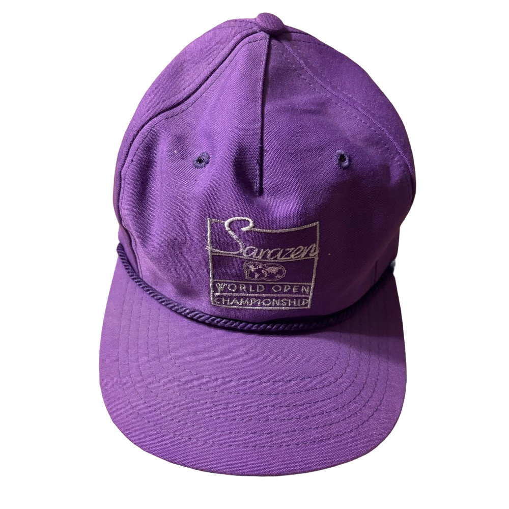 ⛳️ Vintage Purple Sarazen World Open Championship Cap ⛳️